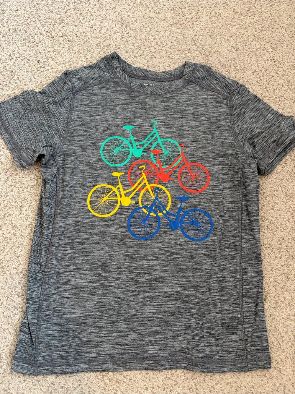 Hanna Andersson Active Made for Sun Bike Graphic Tee - Multicolor Bikes, 8